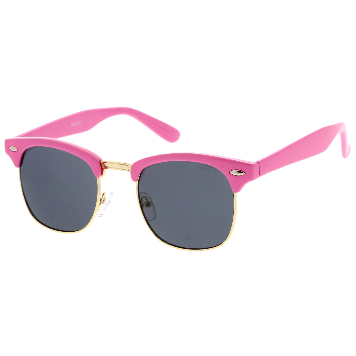 Everyday Two-Tone Half Frame Sunglasses A703 from zeroUV
