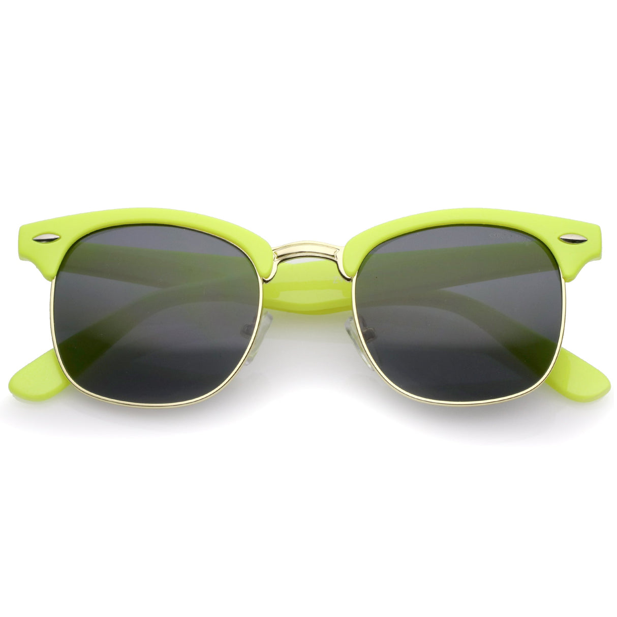 Everyday Two-Tone Half Frame Sunglasses A703 from zeroUV