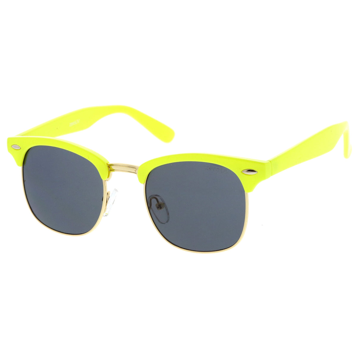 Everyday Two-Tone Half Frame Sunglasses A703 from zeroUV