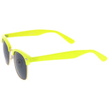 Everyday Two-Tone Half Frame Sunglasses A703 from zeroUV