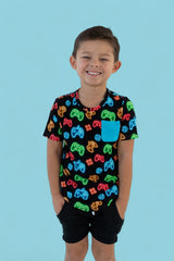 GAMER GLOW DREAM POCKET TEE from DREAM BIG LITTLE CO