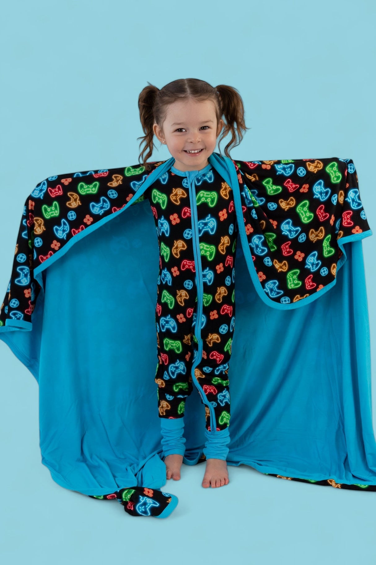 GAMER GLOW DREAM ROMPER from DREAM BIG LITTLE CO