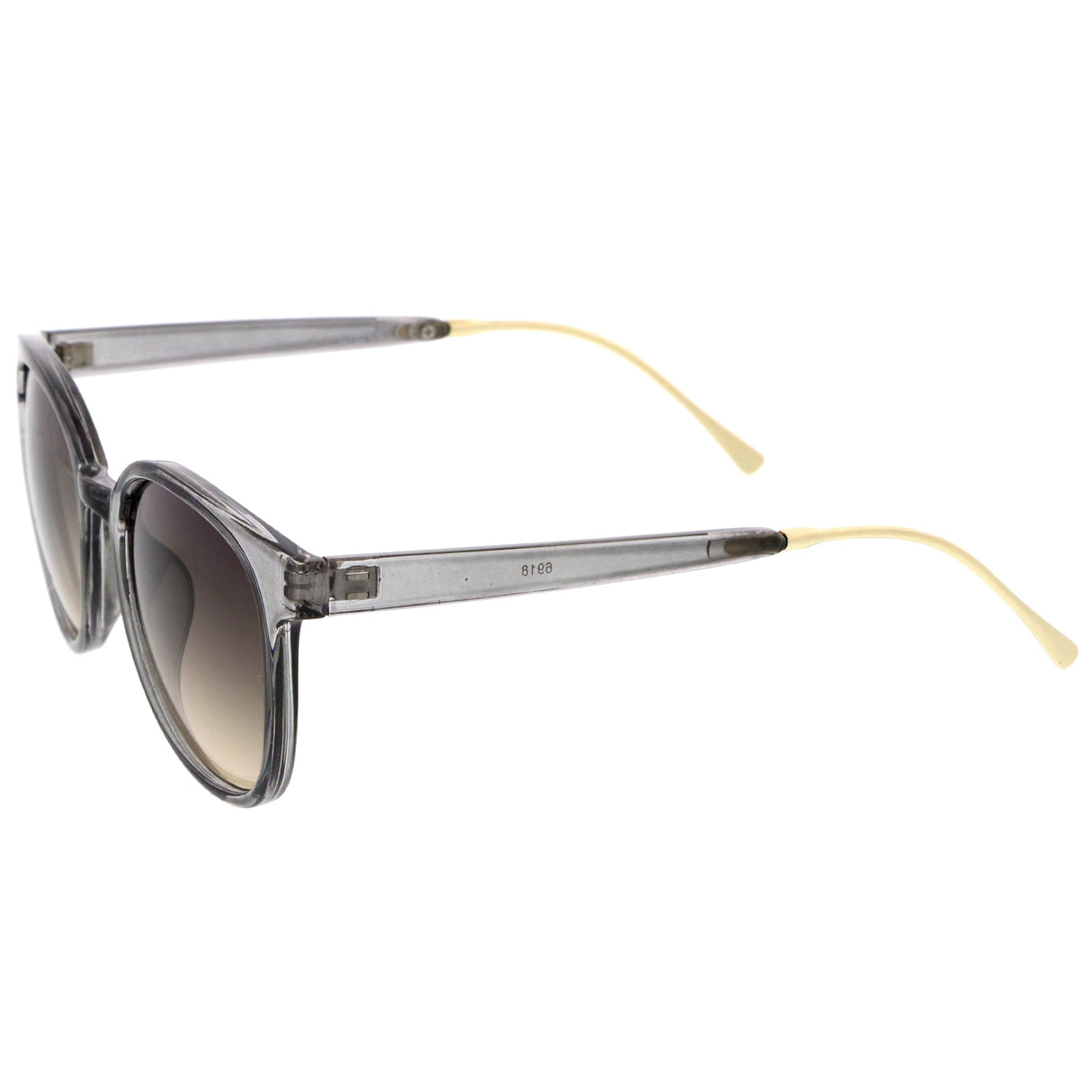 Casual Metal Temple Square Lens Horn Rimmed Sunglasses A750 from zeroUV
