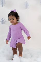 AMETHYST RIB DREAM BODYSUIT DRESS from DREAM BIG LITTLE CO