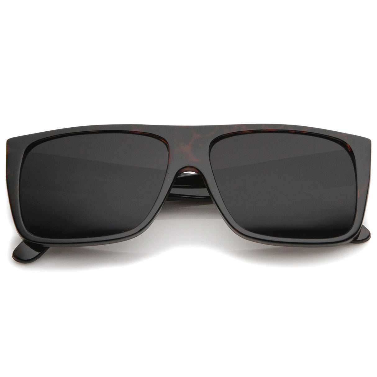 Mens Retro Super Flat Top Aviator Square Sunglasses 8685 from zeroUV