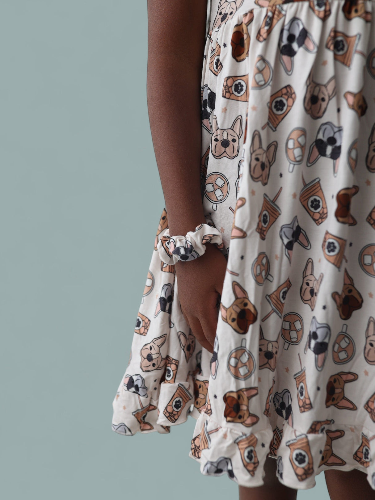EXCLUSIVE PUP CUPS DREAM RUFFLE DRESS from DREAM BIG LITTLE CO