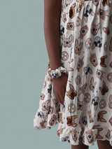 EXCLUSIVE PUP CUPS DREAM RUFFLE DRESS from DREAM BIG LITTLE CO