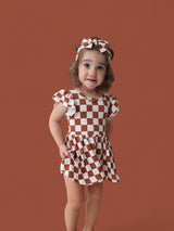 COPPER CHECKERS DREAM BOW from DREAM BIG LITTLE CO