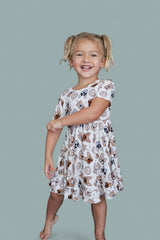 EXCLUSIVE PUP CUPS DREAM RUFFLE DRESS from DREAM BIG LITTLE CO