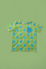 NEON SMILES DREAM POCKET TEE from DREAM BIG LITTLE CO