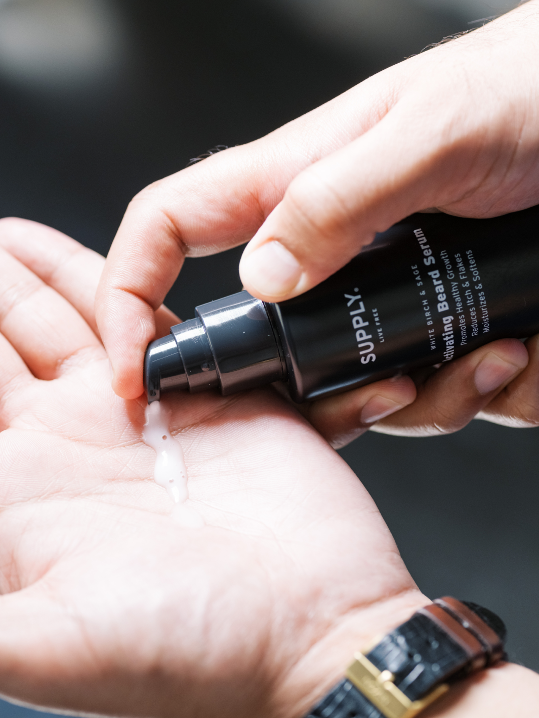 Activating Beard Serum from Supply