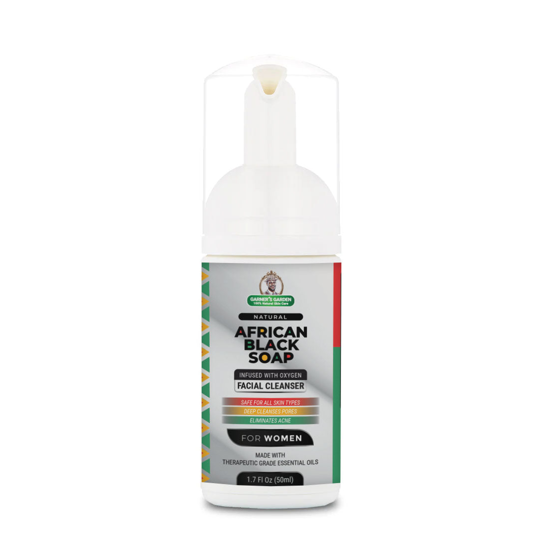African Black Soap Foaming Facial Cleanser | H2O2 from Garner's Garden