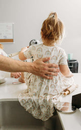 EXCLUSIVE RALEIGH'S RAINBOWS DREAM RUFFLE DRESS from DREAM BIG LITTLE CO