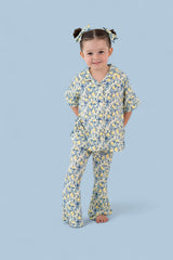 VINTAGE CITRUS TOILE DREAM GIRL'S FLARE SET from DREAM BIG LITTLE CO