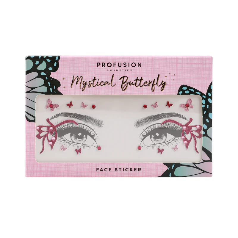 Empowered Butterfly | Mystical Butterfly Face Stickers from Profusion Cosmetics