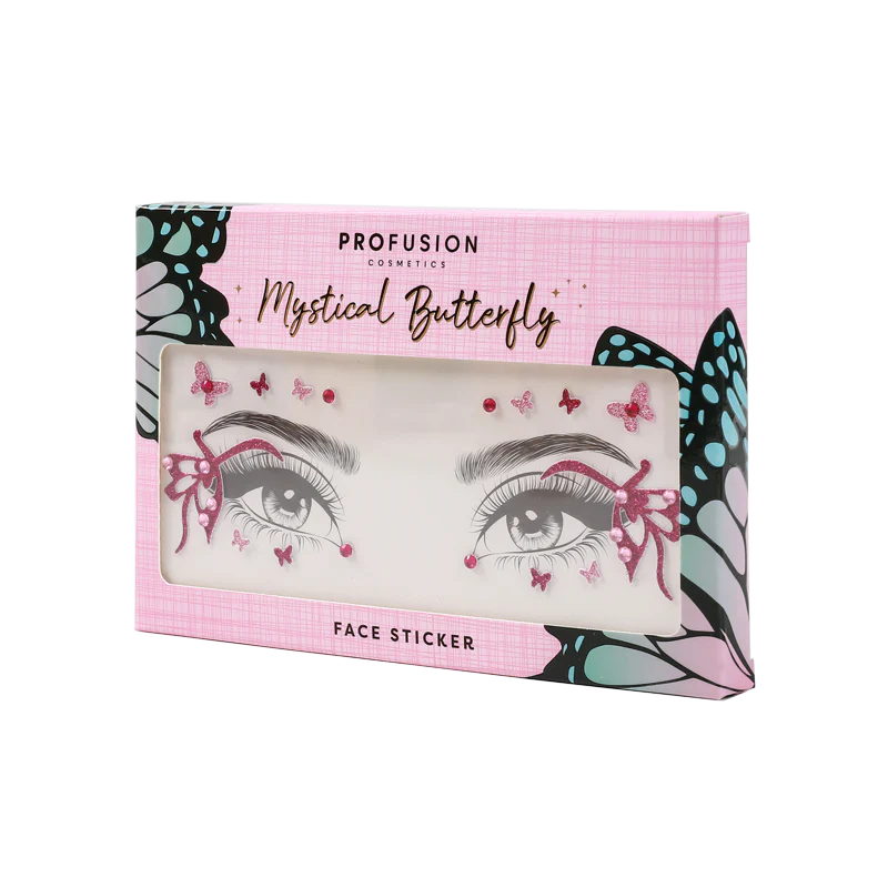 Empowered Butterfly | Mystical Butterfly Face Stickers from Profusion Cosmetics