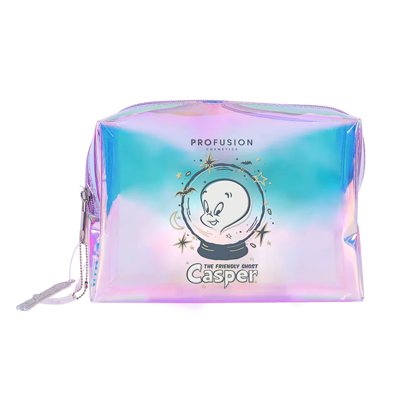 Casper the Friendly Ghost |  Cosmetic Bag & Glow in the Dark Face Gems from Profusion Cosmetics
