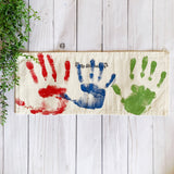 GIFT GUIDE:  BEST GIFT FOR GRAMMA, NANA, MIMI... ANY MOMS!  Custom Memory Panel: Fall, Autumn, Thanksgiving, Christmas; Turkey Hands Paintable Mimi, Granny, Gramma, Nana, Grandma's Helper CUSTOM HANDPRINT PANEL From PillowPanels
