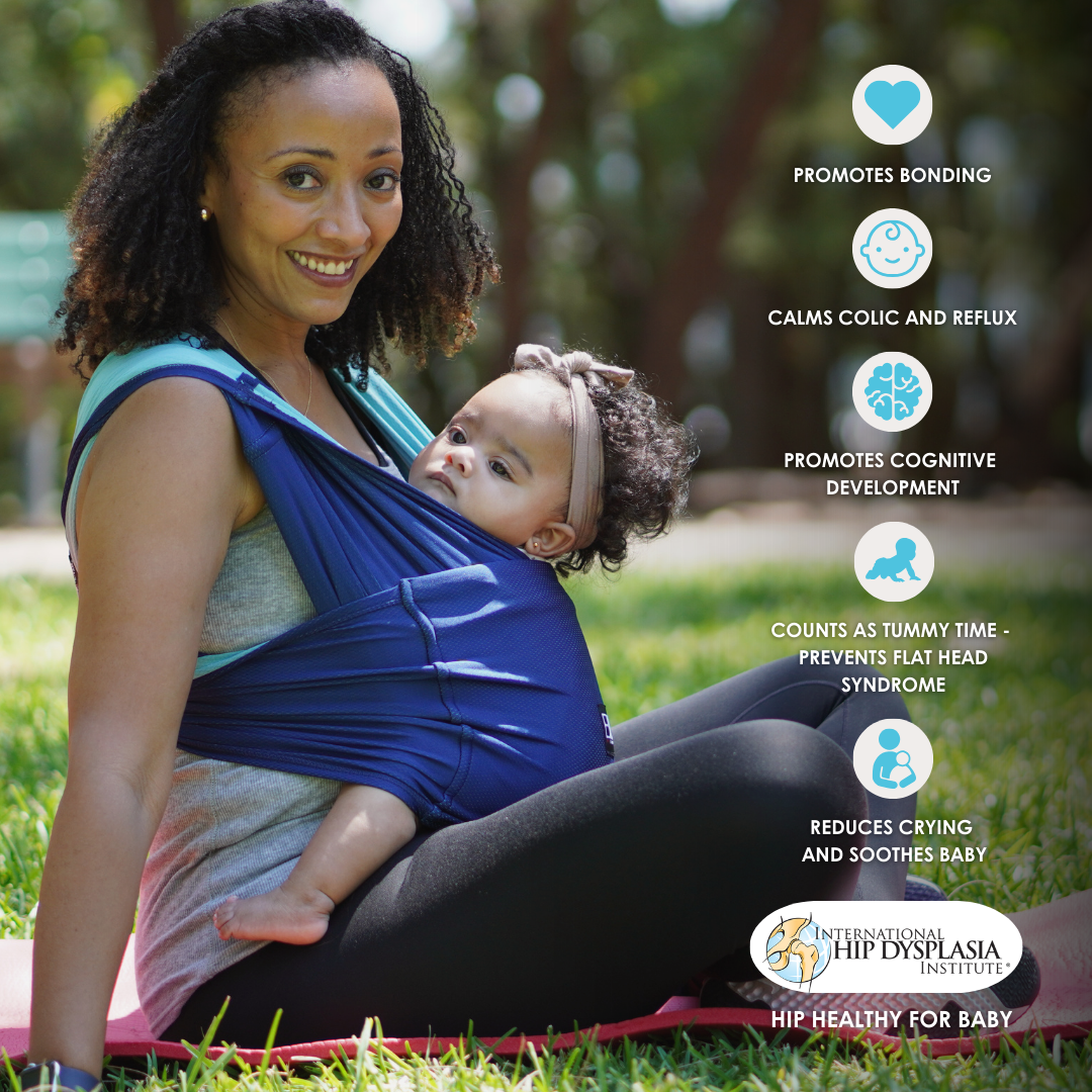 Baby K'tan Active Oasis Baby Carrier | Blue-Turquoise from Baby K'tan