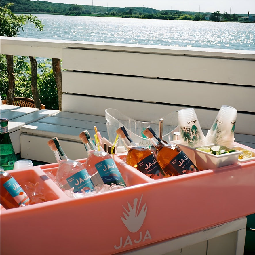 REVO Party Barge Cooler™ | Pink Coral From REVO COOLERS, LLC