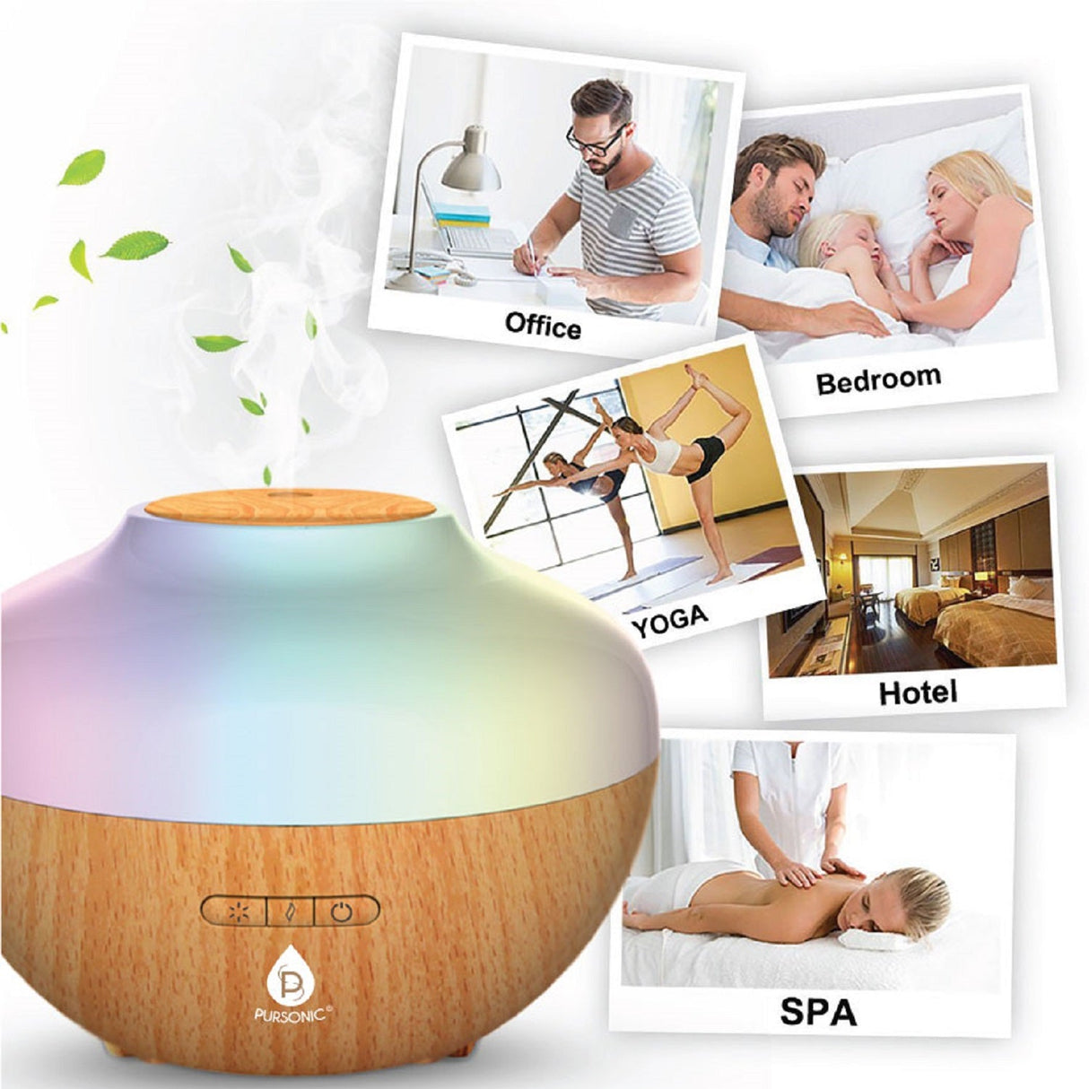 Essential Oil Aroma Diffuser from Pursonic