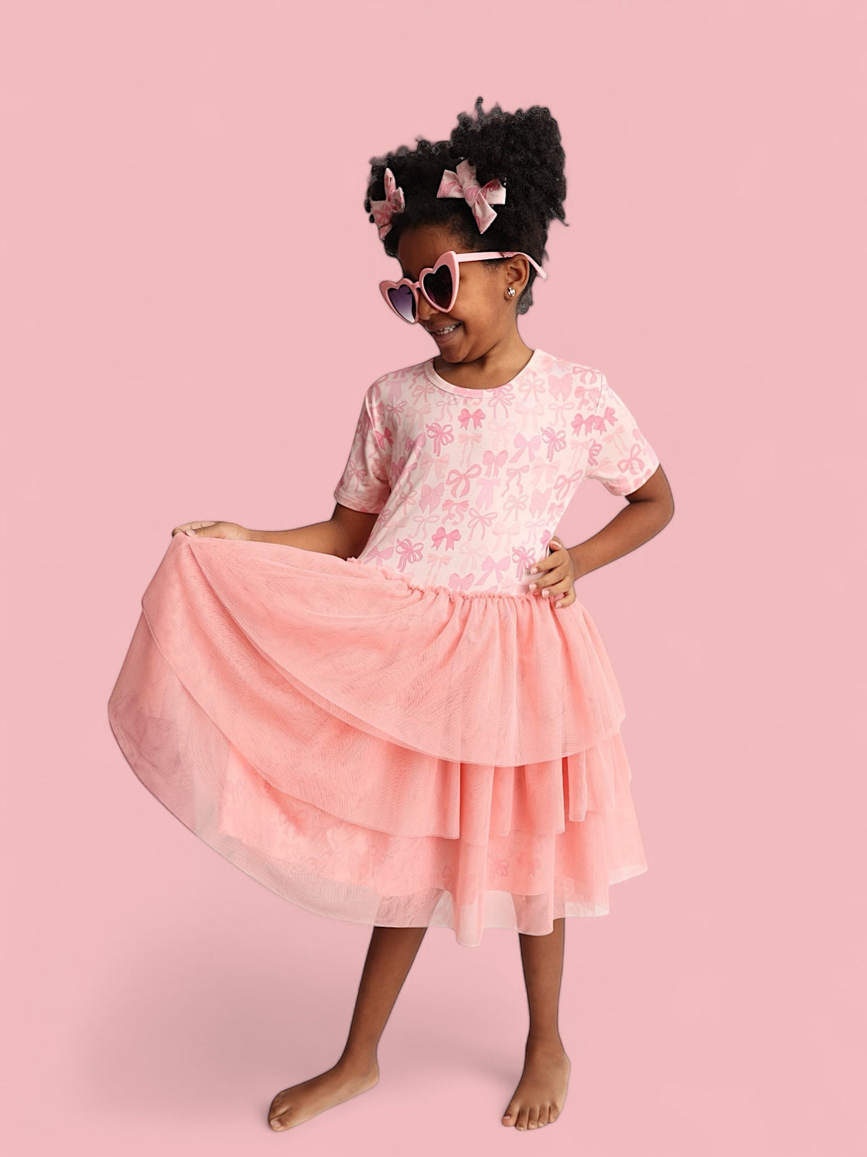 BLISSFUL BOWS DREAM TUTU DRESS from DREAM BIG LITTLE CO