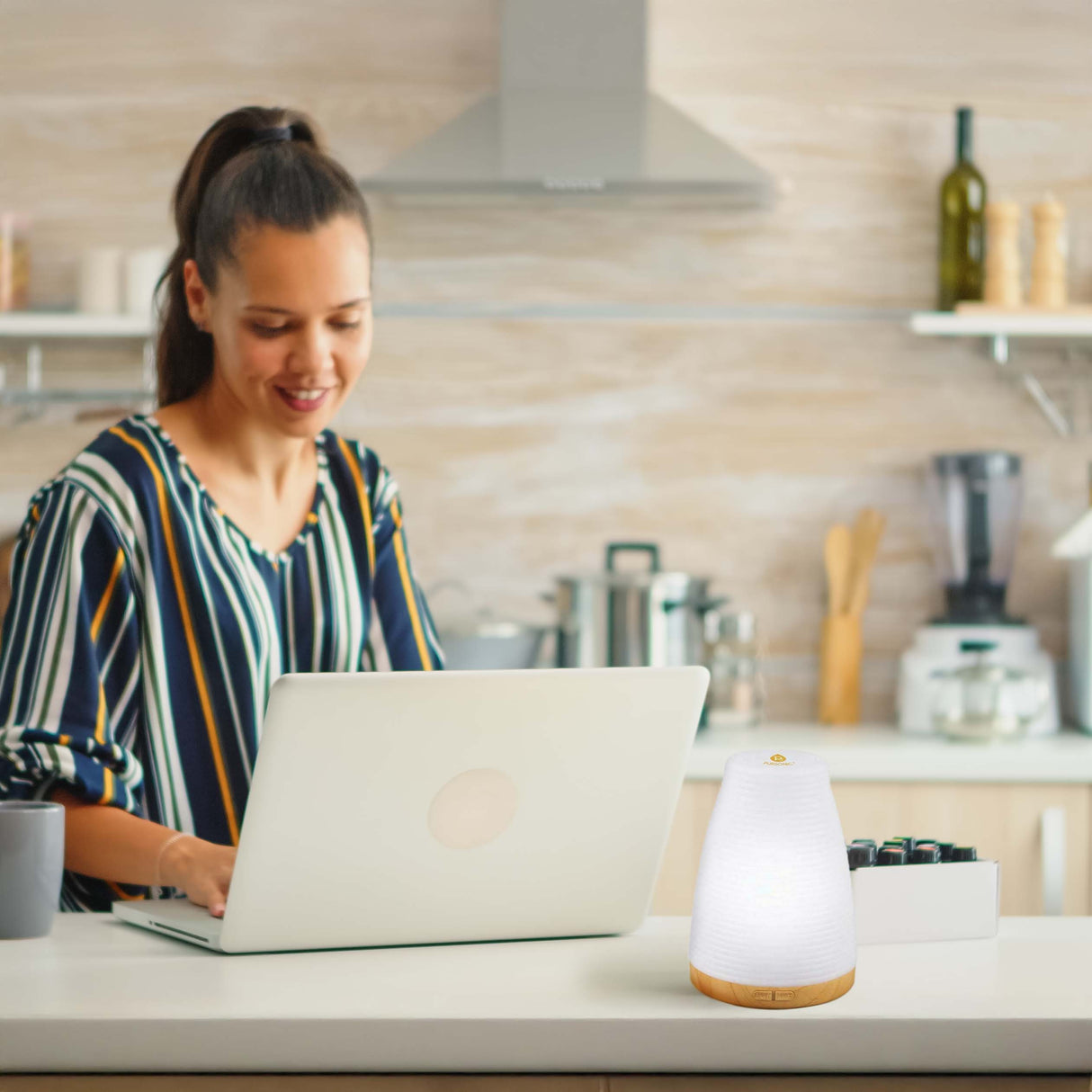 2-in-1 USB Essential oil Aroma Diffuser from Pursonic