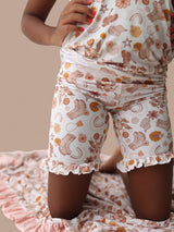 FLOWERS AND BOOTS DREAM RUFFLE SHORT SET from DREAM BIG LITTLE CO