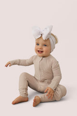 TOTALLY TAN RIB DREAM ROMPER from DREAM BIG LITTLE CO