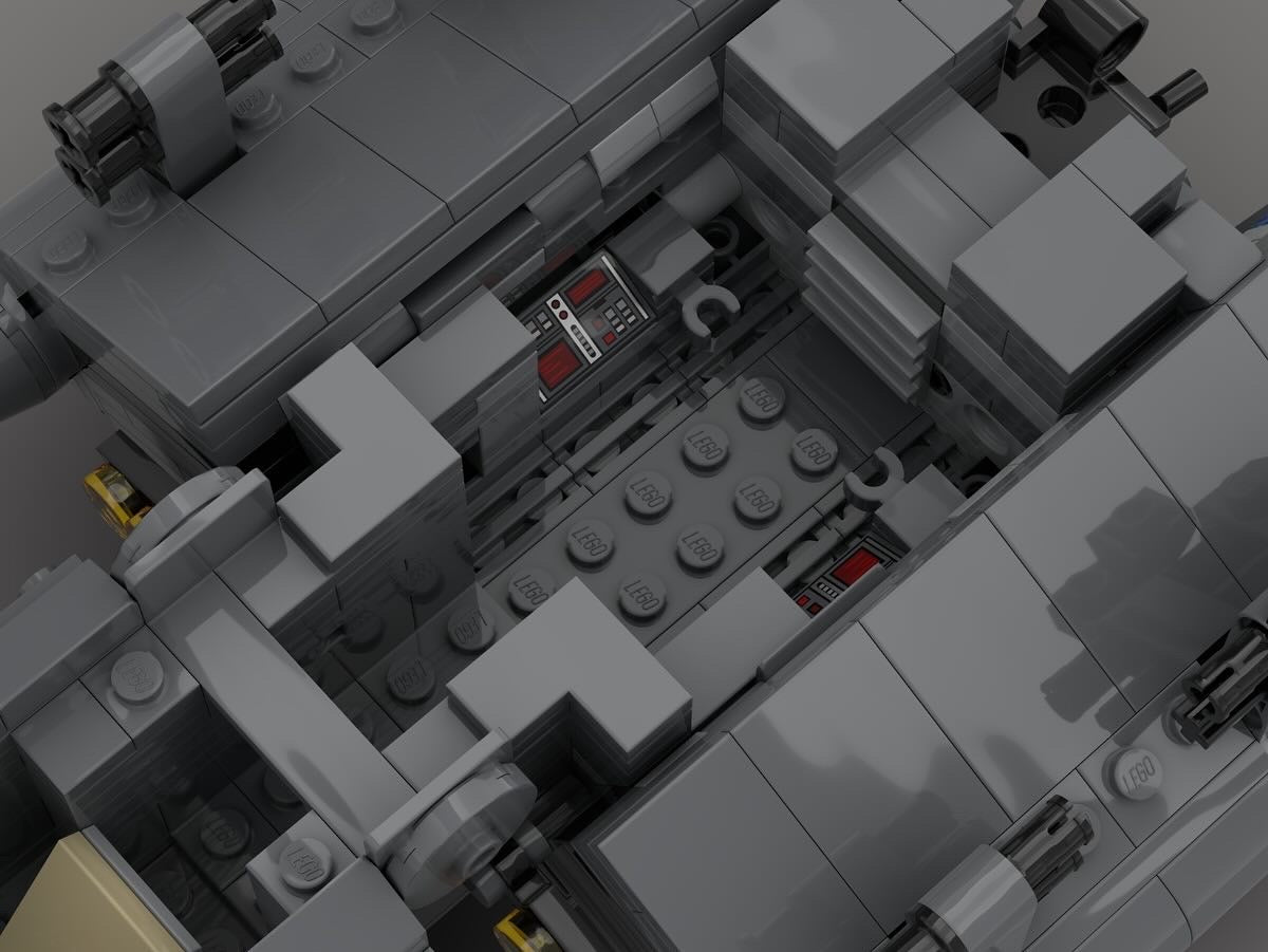 11602: Playscale Bad Batch Shuttle from REPUBLICBRICKS