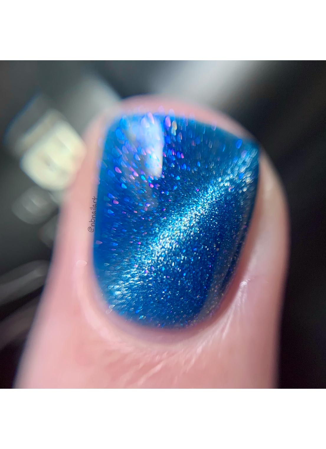 Calm Before The Storm - Cats Eye Iridescent Gel Polish from UberChic Beauty