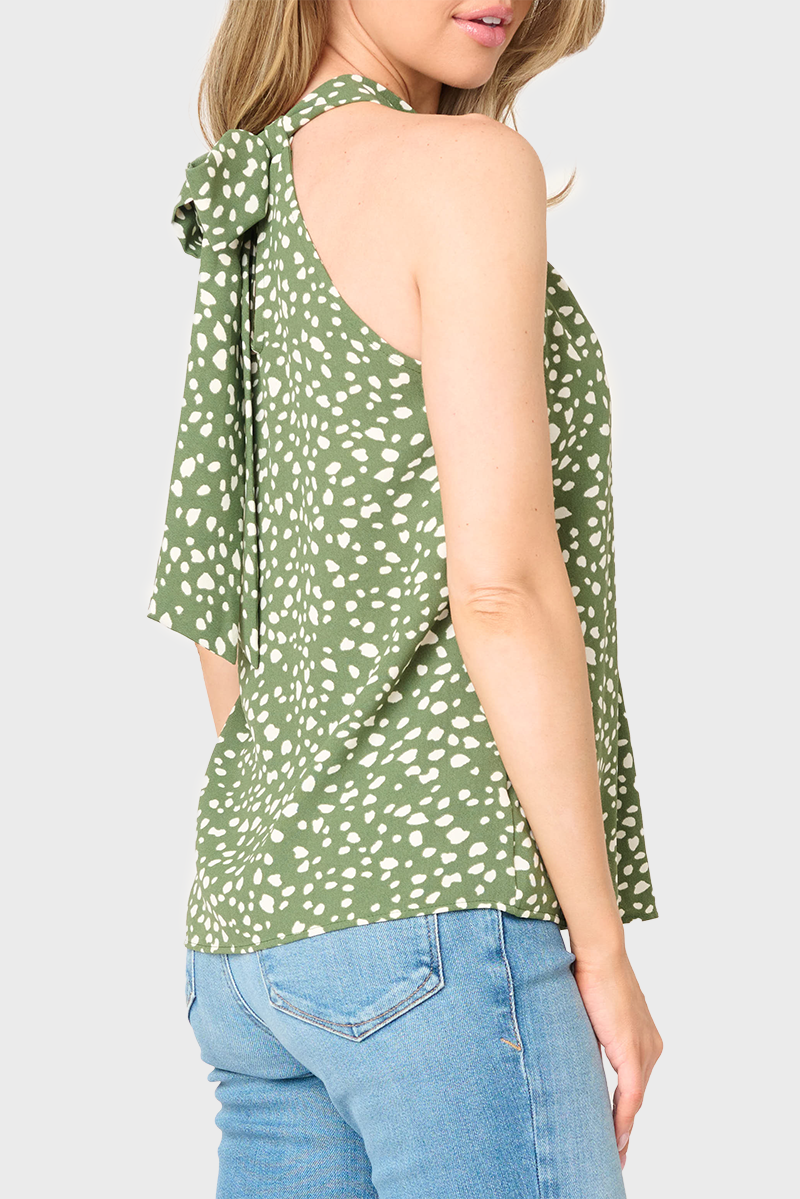 Holiday Twist Neck Halter  From Gibsonlook