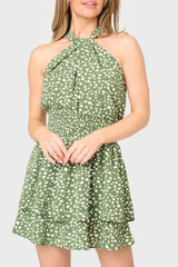 Holiday Twist Neck Halter  From Gibsonlook