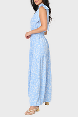 Maya One Shoulder Tiered Maxi Dress from Gibsonlook