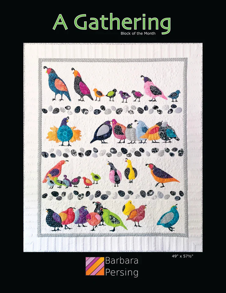 A Gathering Downloadable Pattern from Quilting Books Patterns and Notions