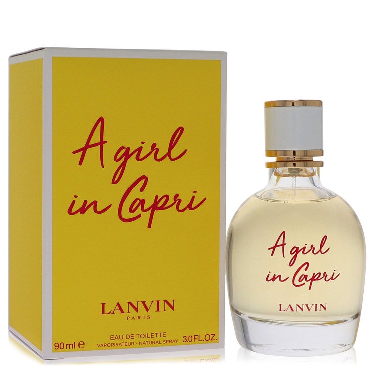 A Girl in Capri by Lanvin Eau De Toilette Spray 3 oz for Women from Avera Group