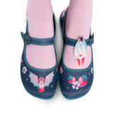 Chocolaticas® Albine Bat Women's Mary Jane Flat from Hot Chocolate Design