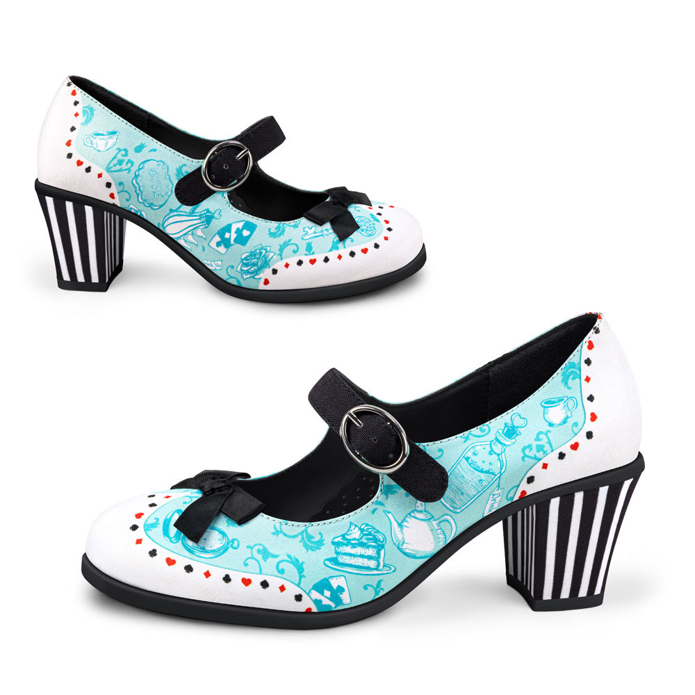Chocolaticas® Mid Heels Alice Women's Mary Jane Pump From Hot Chocolate Design