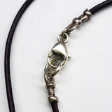 Wire Wrapped Open Heart Crystal Necklace from Alexa Martha Designs