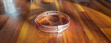 Stackable Hammered Double Canted Angle Bangles from Alexa Martha Designs
