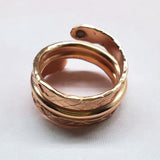 Crystal Embedded Wrap Around Ring from Alexa Martha Designs