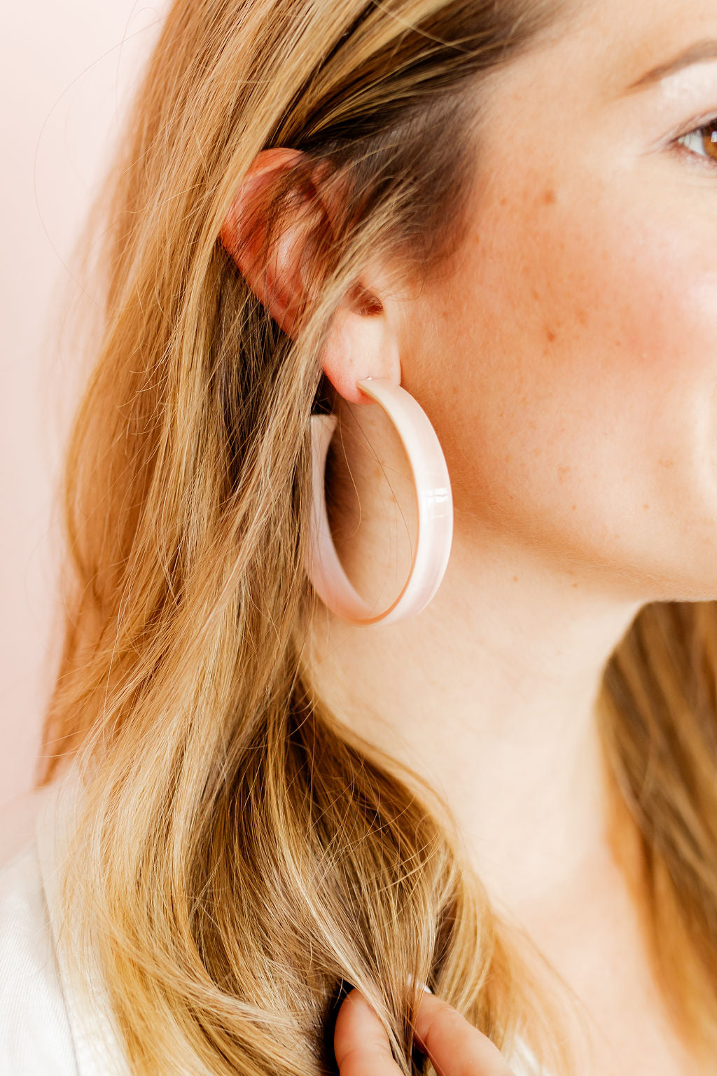 Ashley - Mega - Blush Satin from Shop LINNY CO