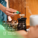 Pursonic Aromatherapy Bliss Set: Lava Stone Bracelet with 100% Pure Essential Oils from Pursonic