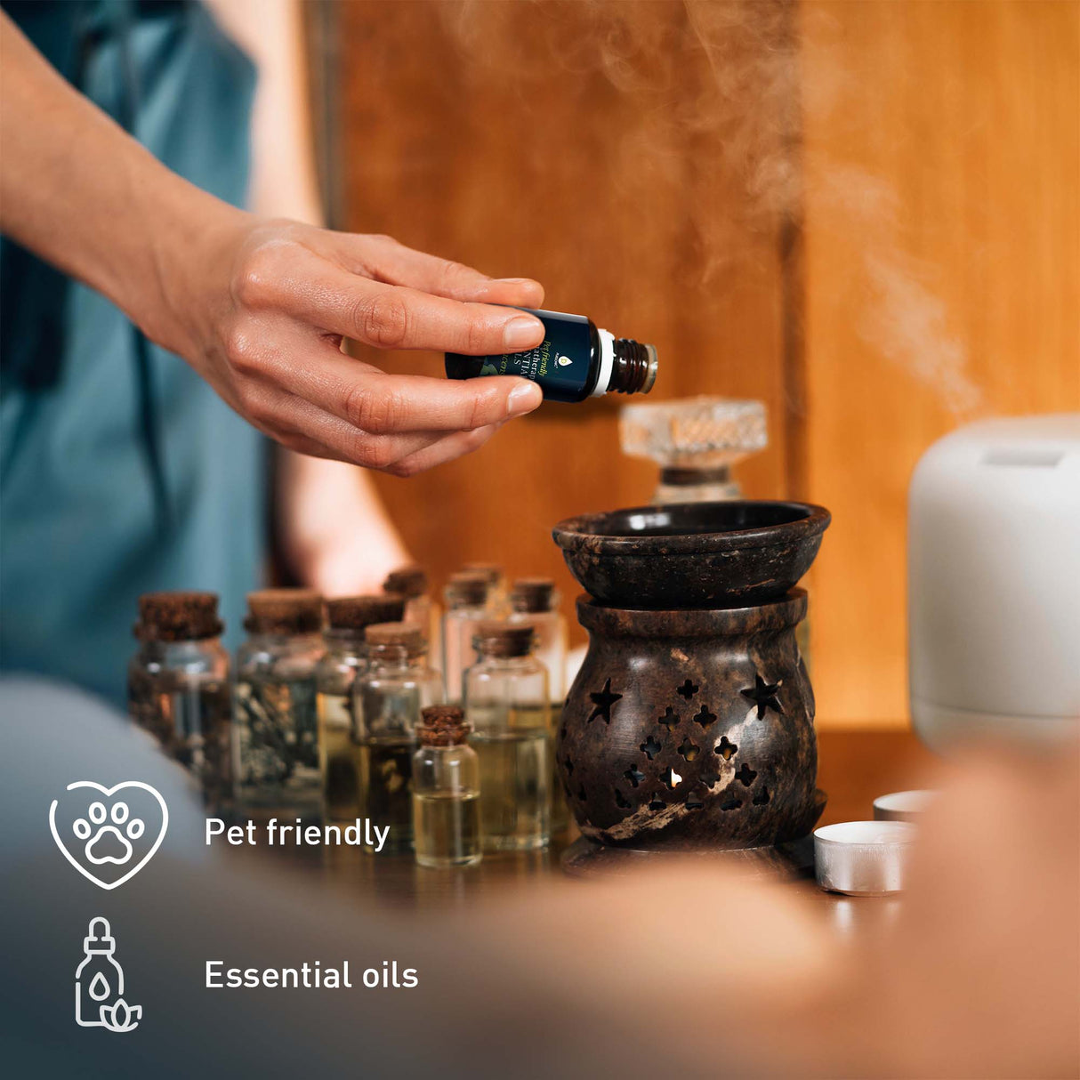 Pursonic Pet & Chill Essentials: Pet-Friendly Oils, USB Diffuser & Car Vacuum from Pursonic