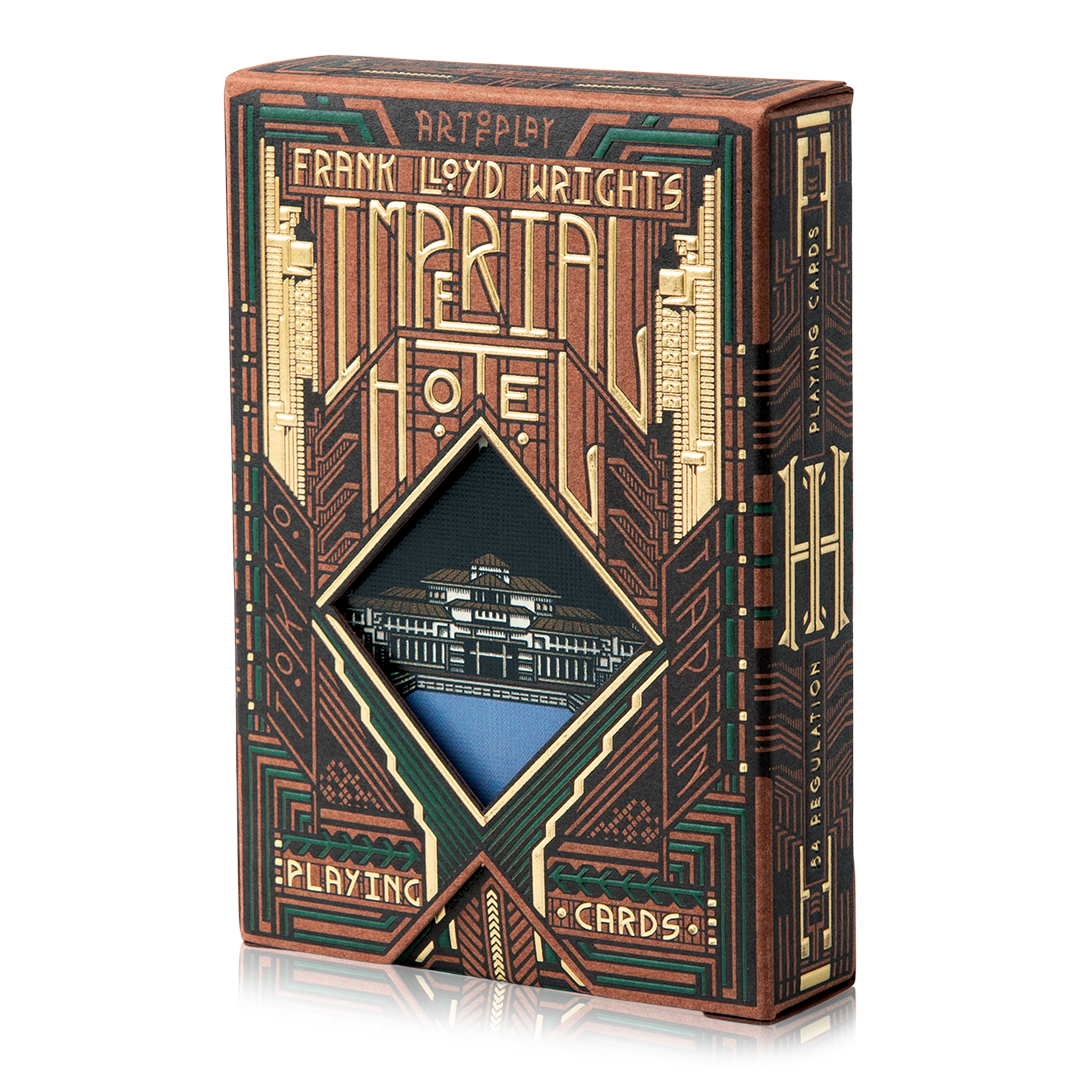 Imperial Hotel Playing Cards From Art of Play