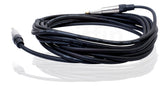 Guitar Cords (6 Pack) Instrument Cable by FAT TOAD - 20FT Wires 1/4 Inch Gold Straight-End for Electric, Acoustic, Bass, Keyboards, Speakers Sound AMP from GeekStands.com