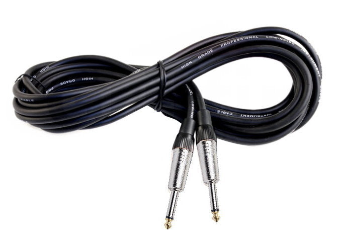 24 PACK - FAT TOAD 20FT Guitar Cords Instrument Cables | 24 AWG Patch Conductor for Electric Guitar, Bass, Amplifier, Speaker, Keyboard & Recording Studio | Shielded 1/4 Inch Gold Straight-End Wires from GeekStands.com