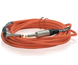 24 PACK - Right Angled Guitar Cables by FAT TOAD | Instrument Cords 20FT 1/4 Quarter Inch Straight-End 24GA Wires for Electric Guitar Pedal, Bass, Keyboards, Speaker Amplifier & Audio Studio Recording from GeekStands.com