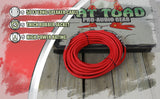 Speaker Cable (1/4" to 1/4) by FAT TOAD - 50ft Professional Pro Audio Red DJ Speaker PA Patch Cord from GeekStands