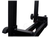 Double Piano Keyboard & Laptop Stand by GRIFFIN - 2 Tier/Dual Portable Studio Mixer Rack for Turntables, DJ Coffins, Speakers, Digital Music Gear from GeekStands